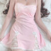 Aesthetic doll suspender dress