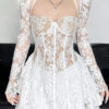 soft lace dress