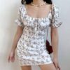 aesthetic floral dress