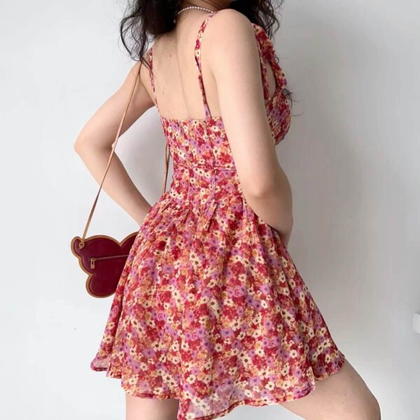 flower suspender dress - Image 5