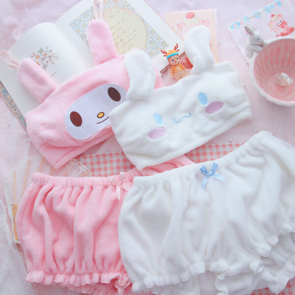 Fluffy cinnamoroll pajamas set - Image 4