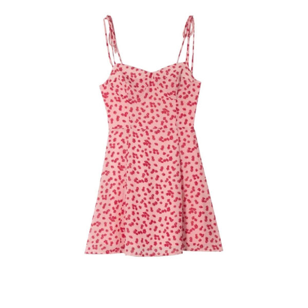Romantic pink flower dress - Image 6