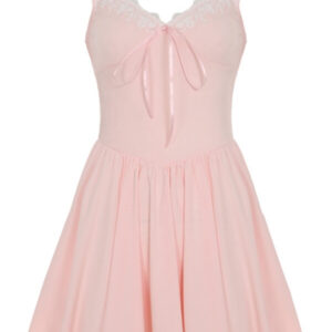 ribbon doll suspender dress